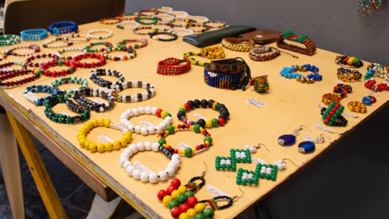 Cultural Beads -Shopping at Langa Township