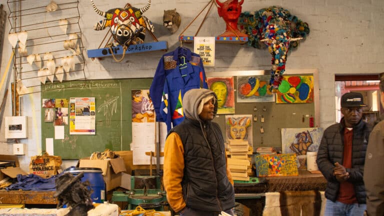 Shopping on the Langa Township Heritage Tour