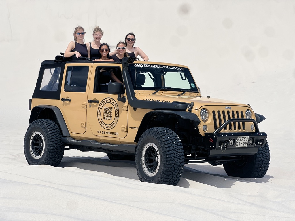 Dune Bashing in a 4X4 Jeep