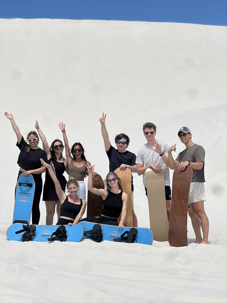 Sandboarding at Atlantis Dunes